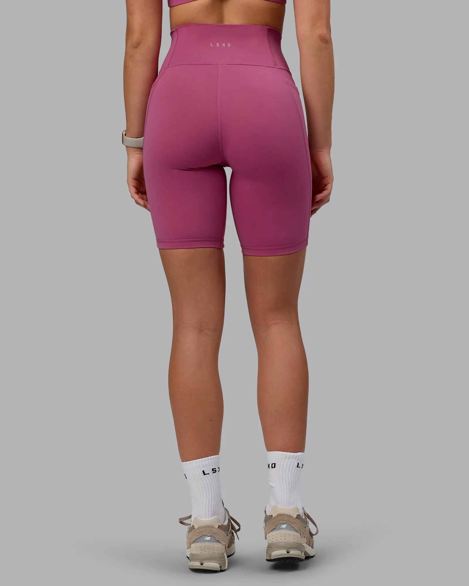 Fusion Bike Short With Pockets - Mauve Haze sold by LSKD product image thumbnail 4