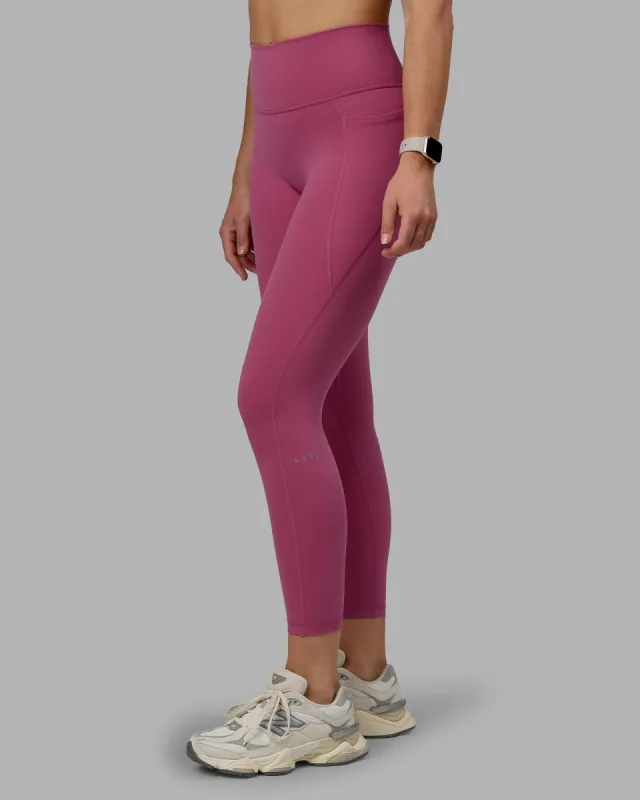 Fusion 7/8 Length Tight With Pockets - Mauve Haze sold by LSKD