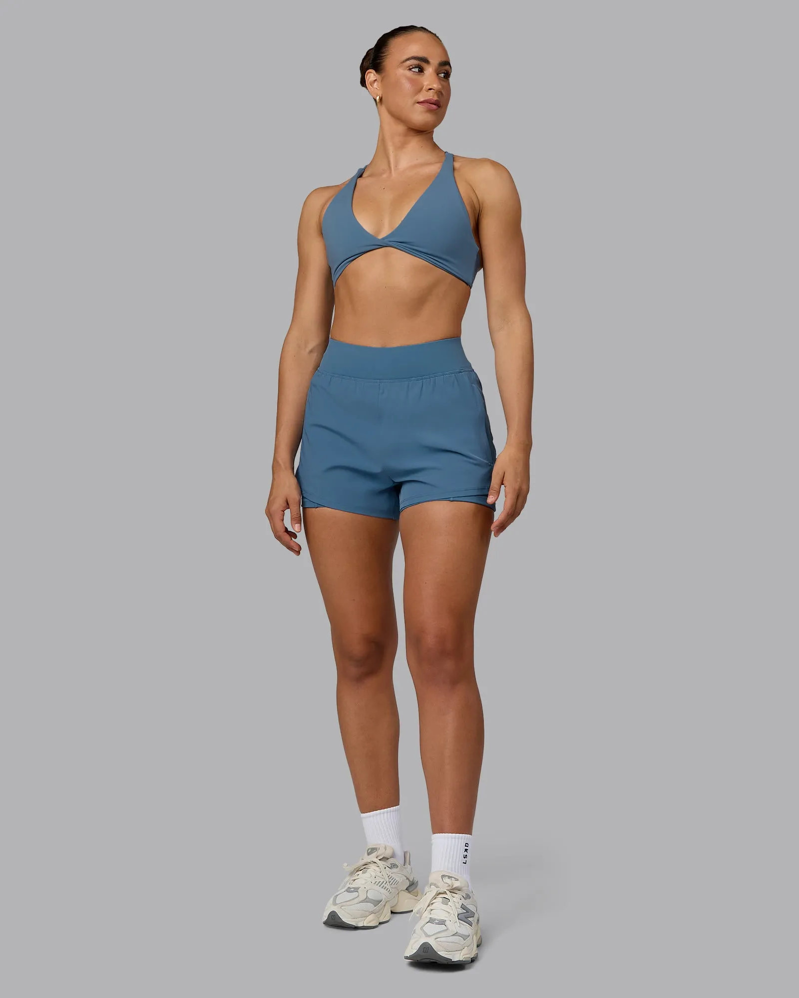 Challenger 3" Lined Performance Short - Elemental Blue sold by LSKD product image thumbnail 3