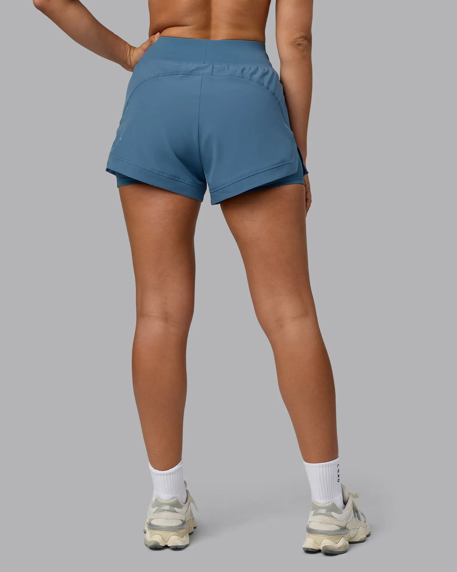 Challenger 3" Lined Performance Short - Elemental Blue sold by LSKD product image thumbnail 4
