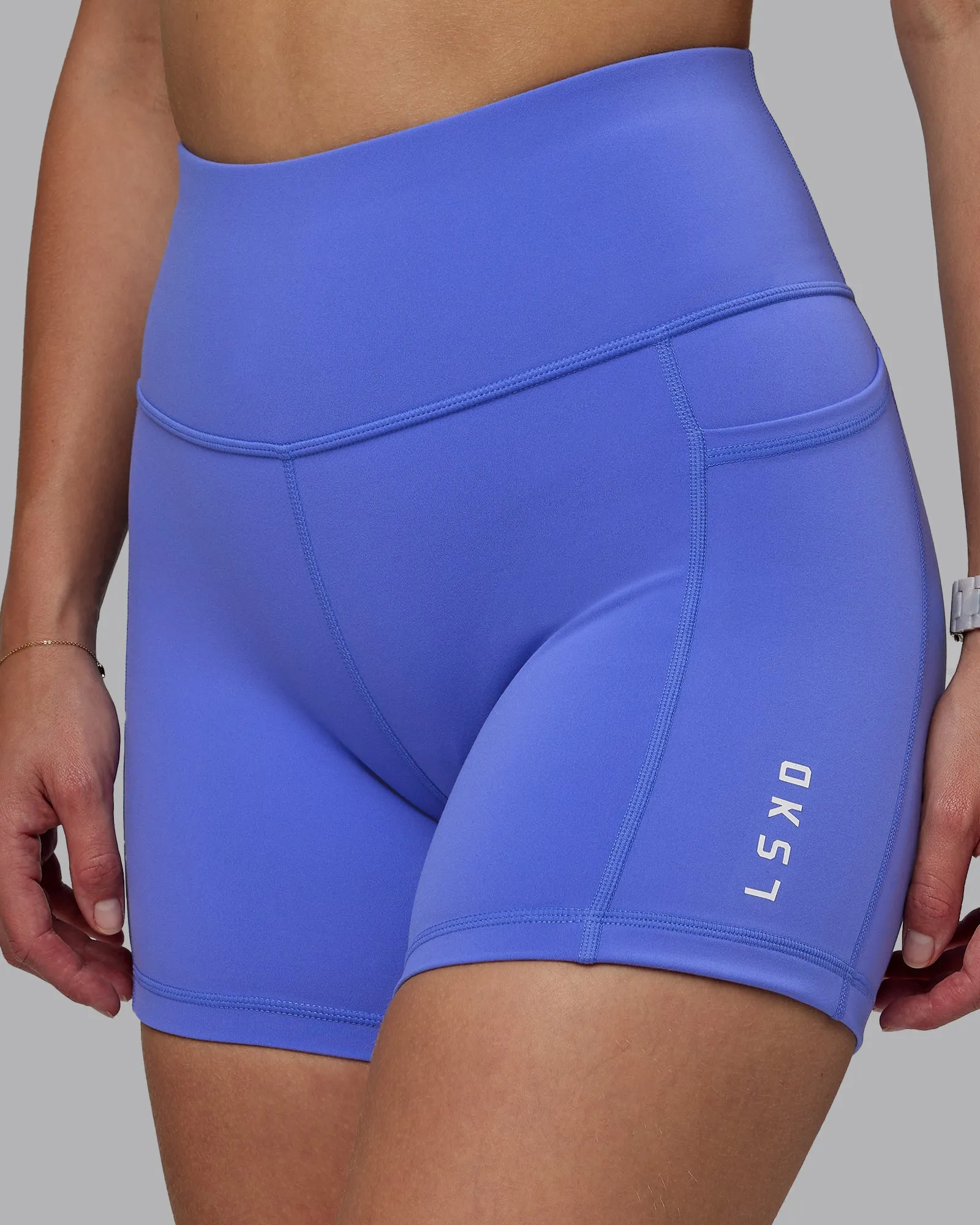 Rep X-Short Tight - Baja Blue-White sold by LSKD product image thumbnail 2