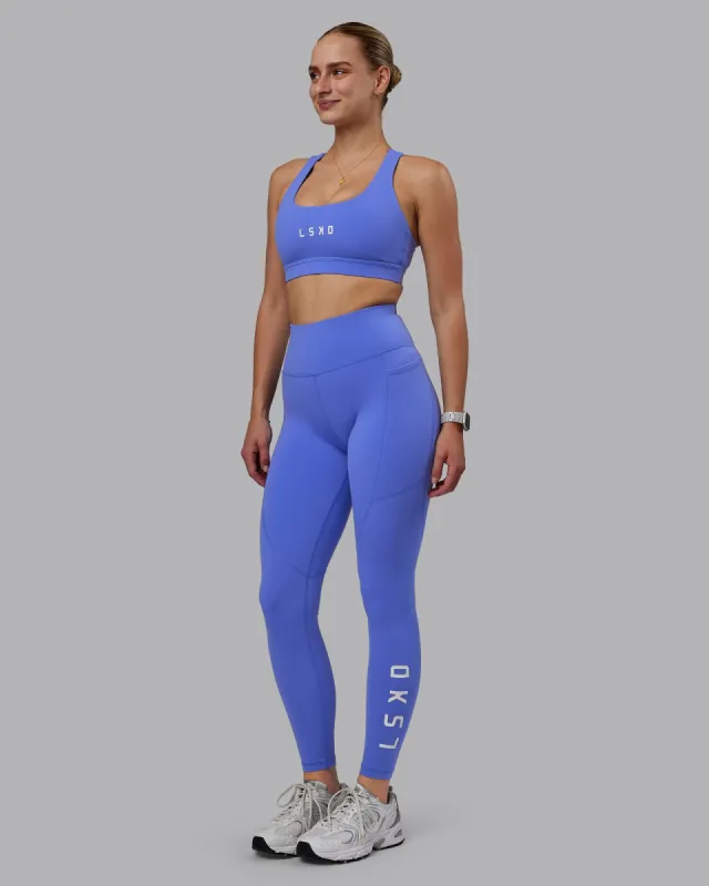 Rep Full Length Tight - Baja Blue-White sold by LSKD