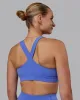 Rep Sports Bra - Baja Blue-White sold by LSKD