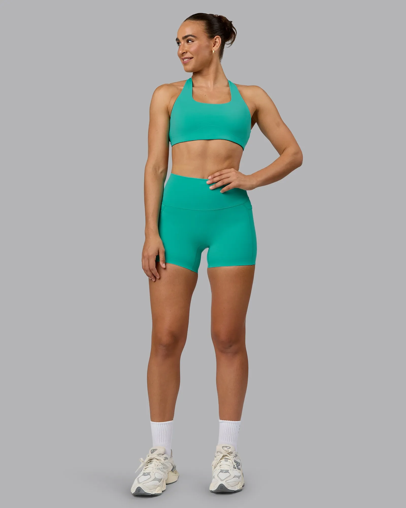 Elixir X-Short Tight With Pockets - Atlantis sold by LSKD product image thumbnail 2
