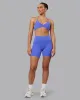 Fusion Mid Short Tight with Pockets - Baja Blue sold by LSKD