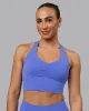 Evoke Longline Sports Bra - Baja Blue sold by LSKD