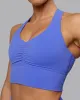 Evoke Longline Sports Bra - Baja Blue sold by LSKD