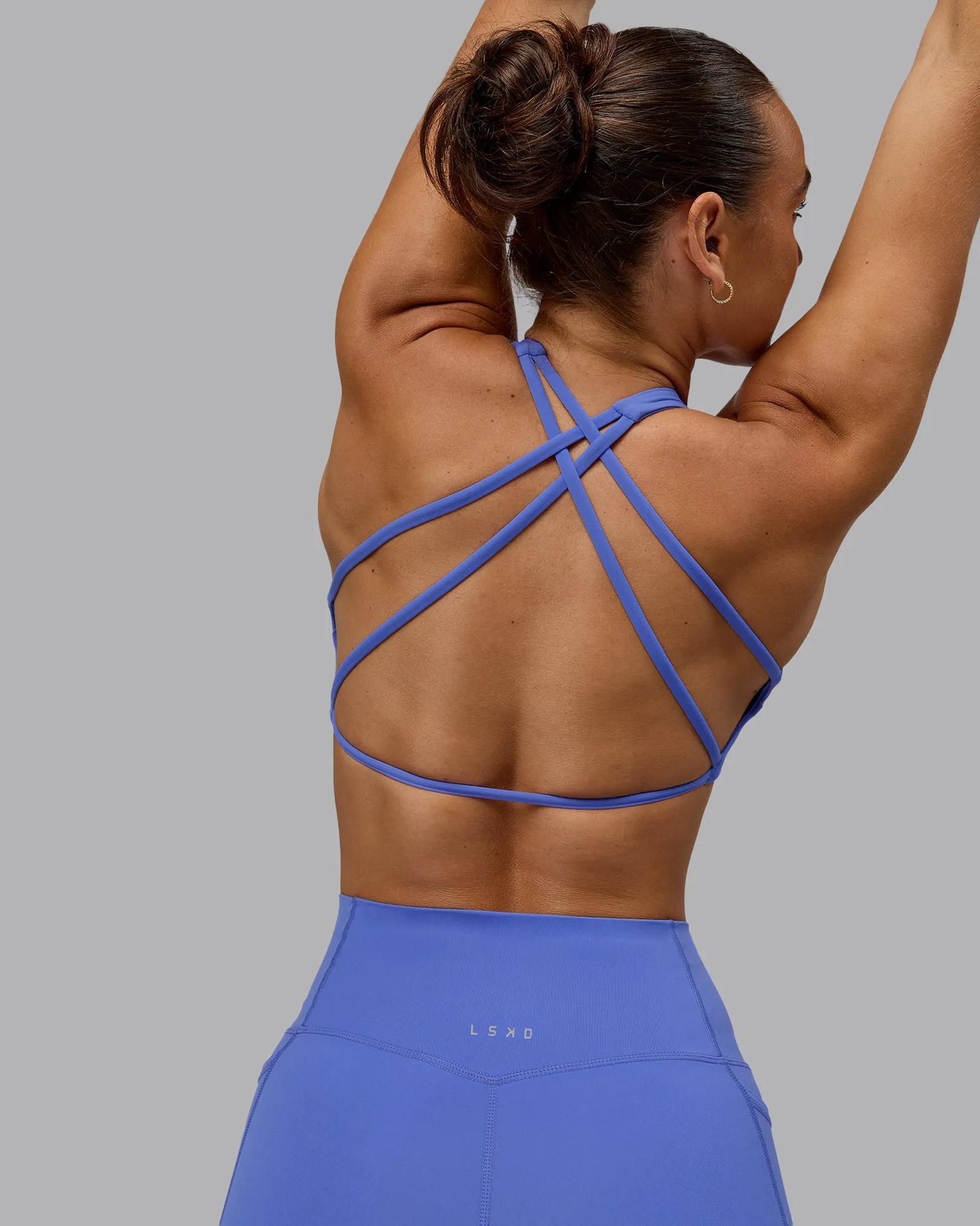 Aspire Sports Bra - Baja Blue sold by LSKD