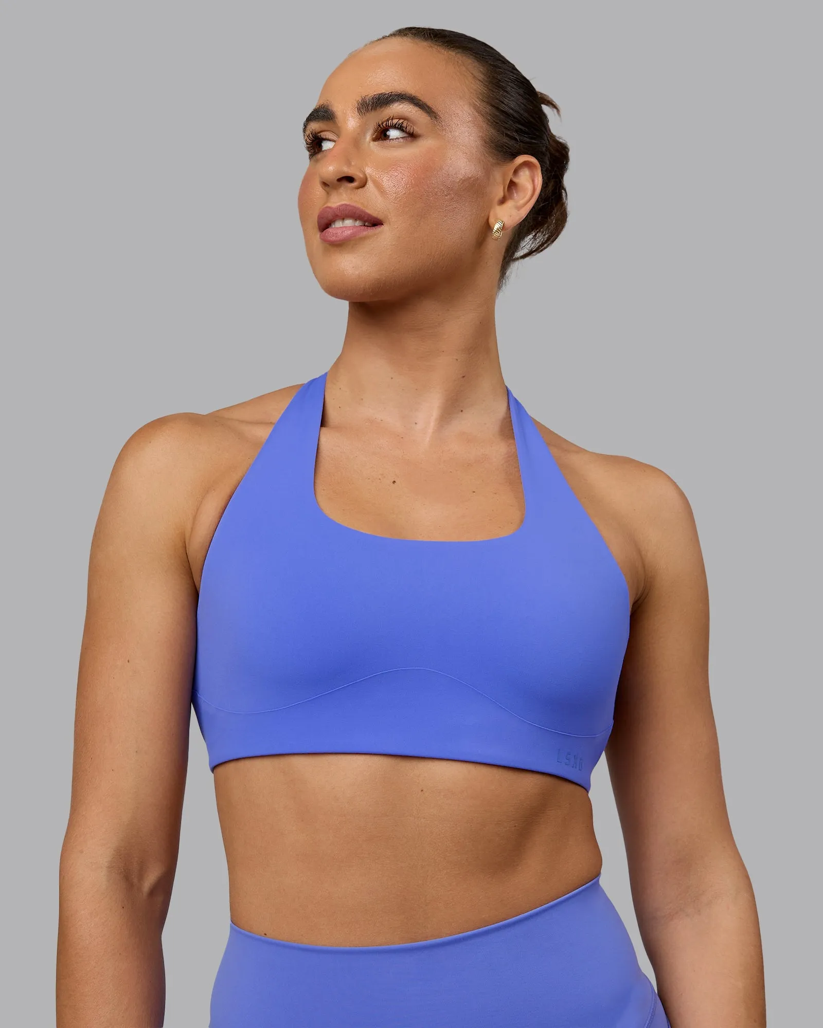 Aspire Sports Bra - Baja Blue sold by LSKD product image thumbnail 3