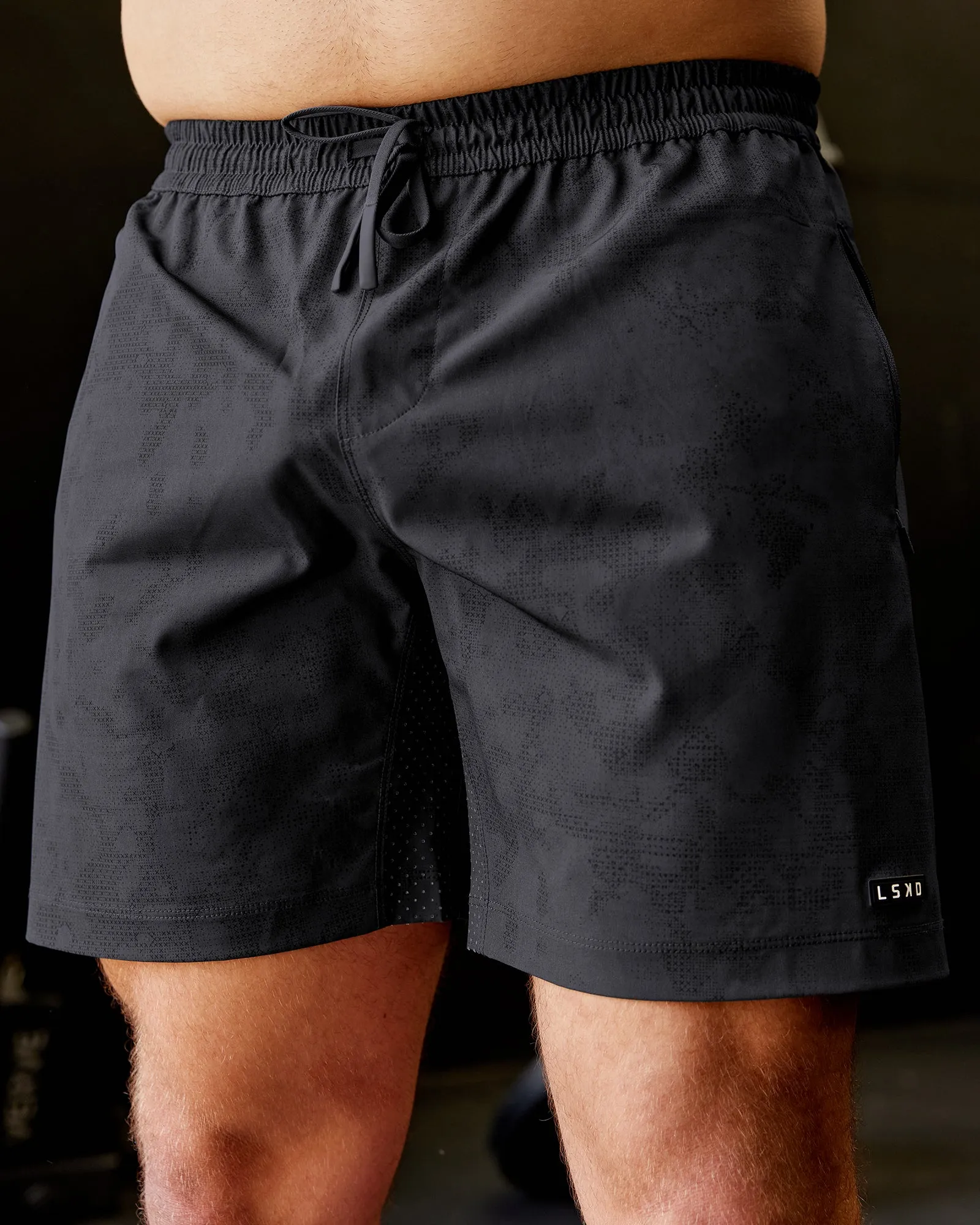 Rep 7" Performance Short - Digital Camo Pirate Black sold by LSKD product image thumbnail 3