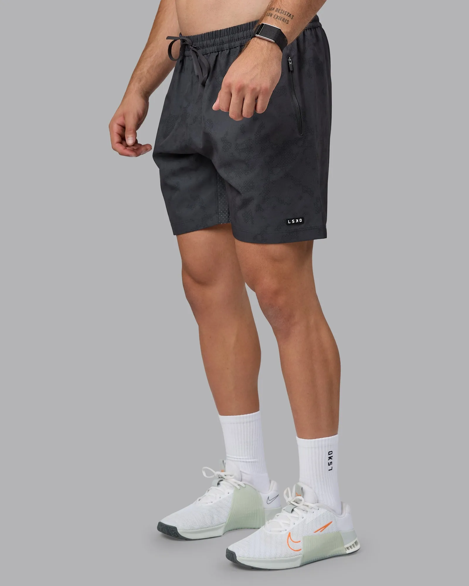 Rep 7" Performance Short - Digital Camo Pirate Black sold by LSKD