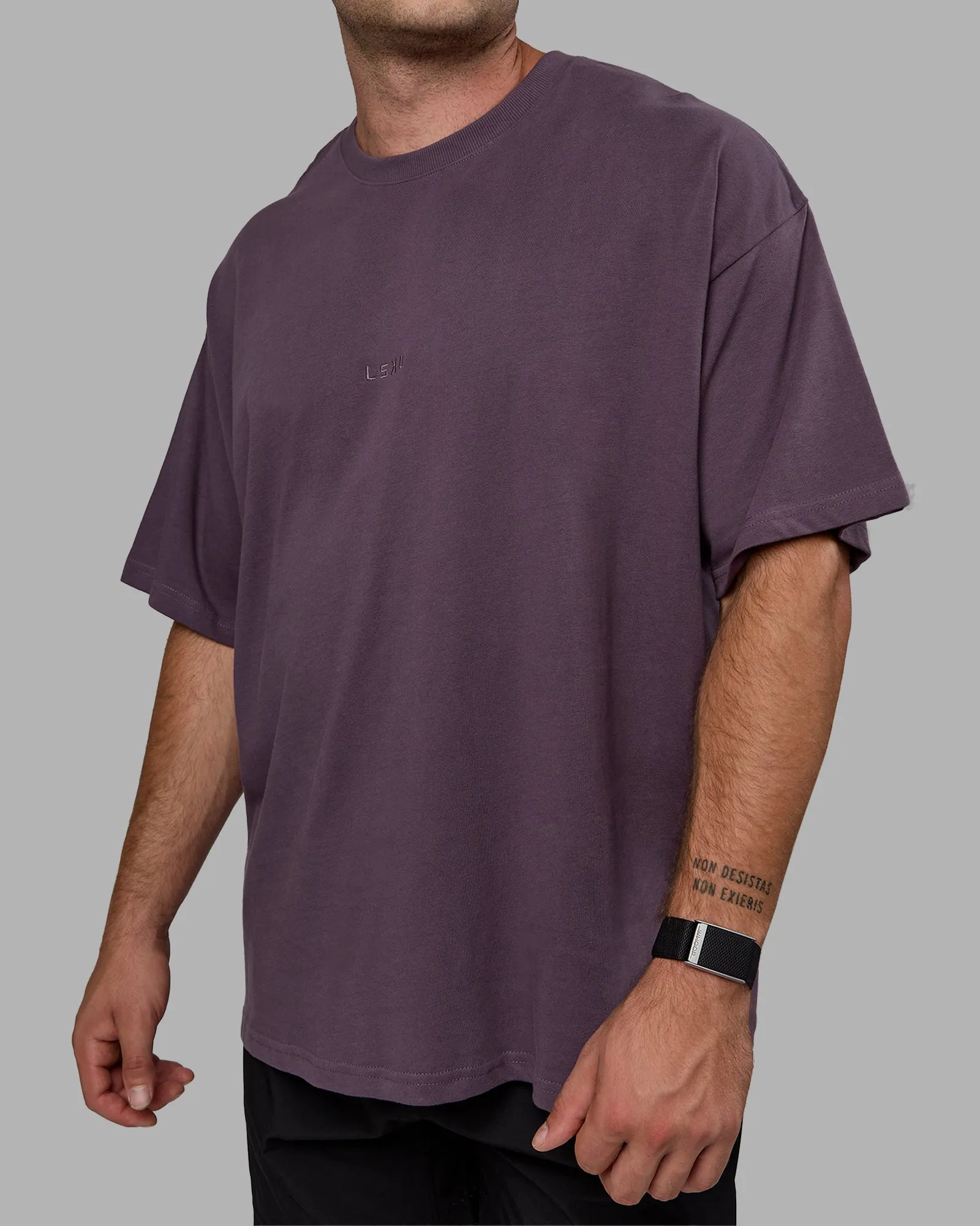 MVP Heavyweight Tee Oversize - Vintage Violet sold by LSKD product image thumbnail 3
