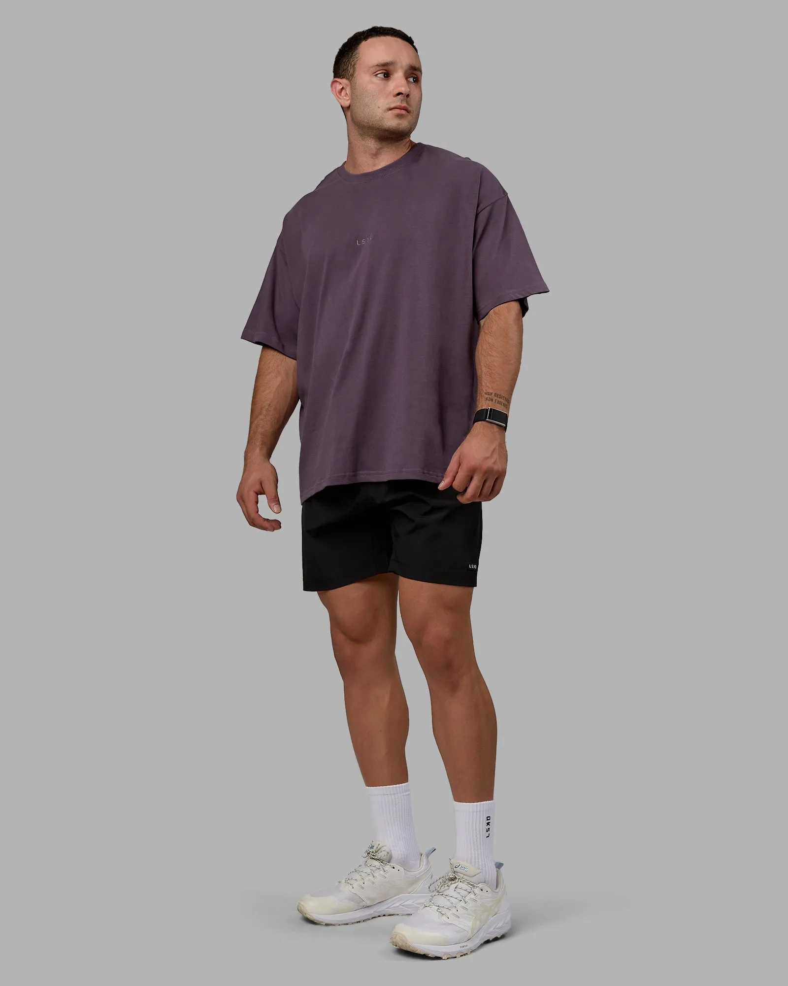 MVP Heavyweight Tee Oversize - Vintage Violet sold by LSKD product image thumbnail 2