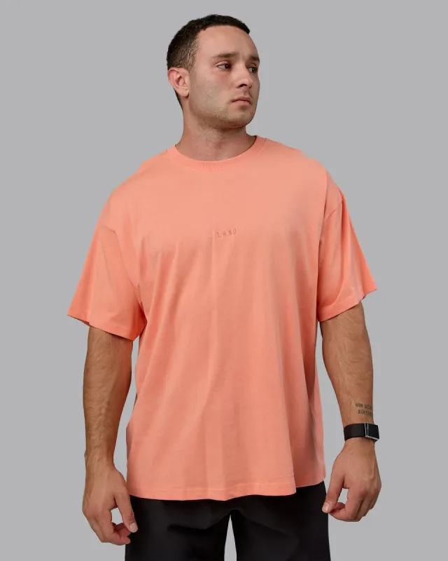 MVP Heavyweight Tee Oversize - Mellow Peach sold by LSKD