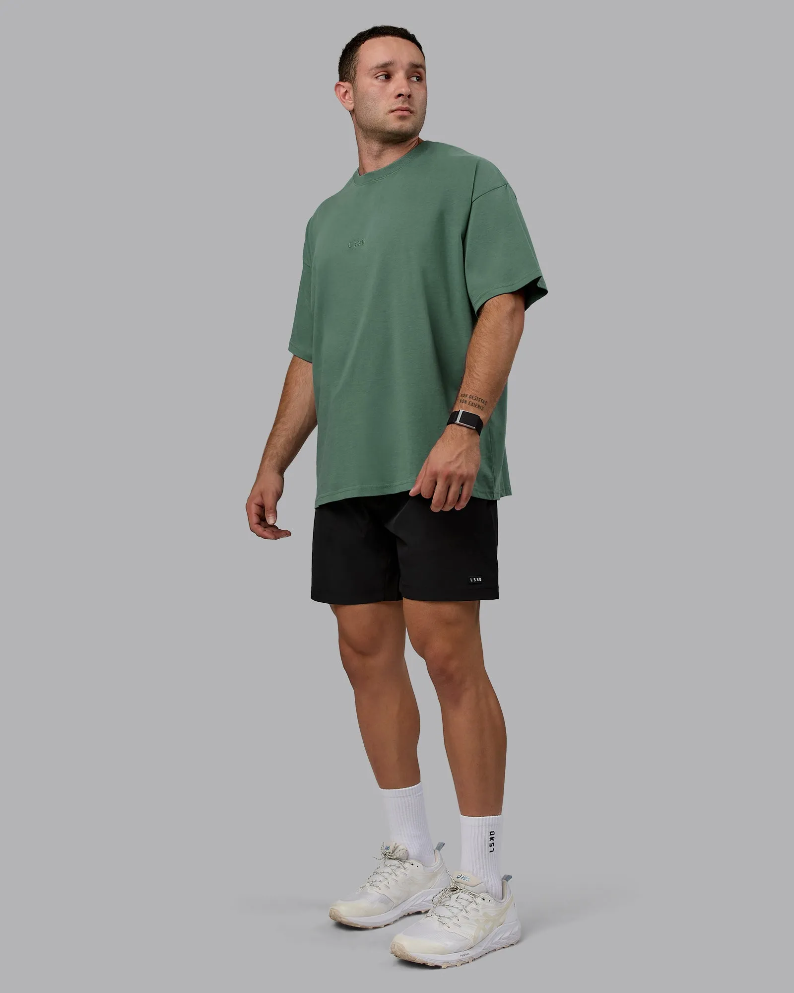 MVP Heavyweight Tee Oversize - Sagebrush sold by LSKD