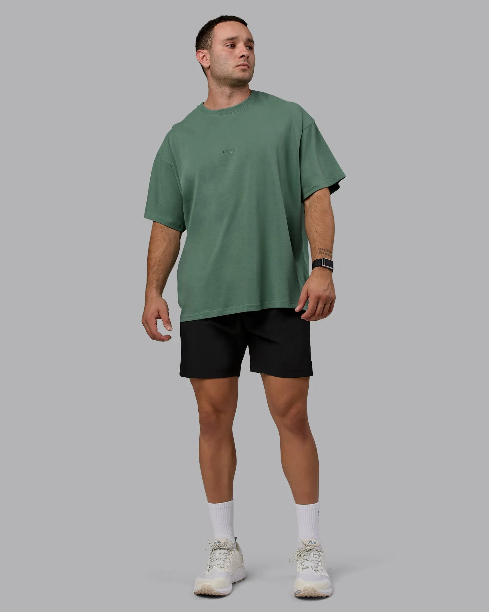 MVP Heavyweight Tee Oversize - Sagebrush sold by LSKD product image thumbnail 5