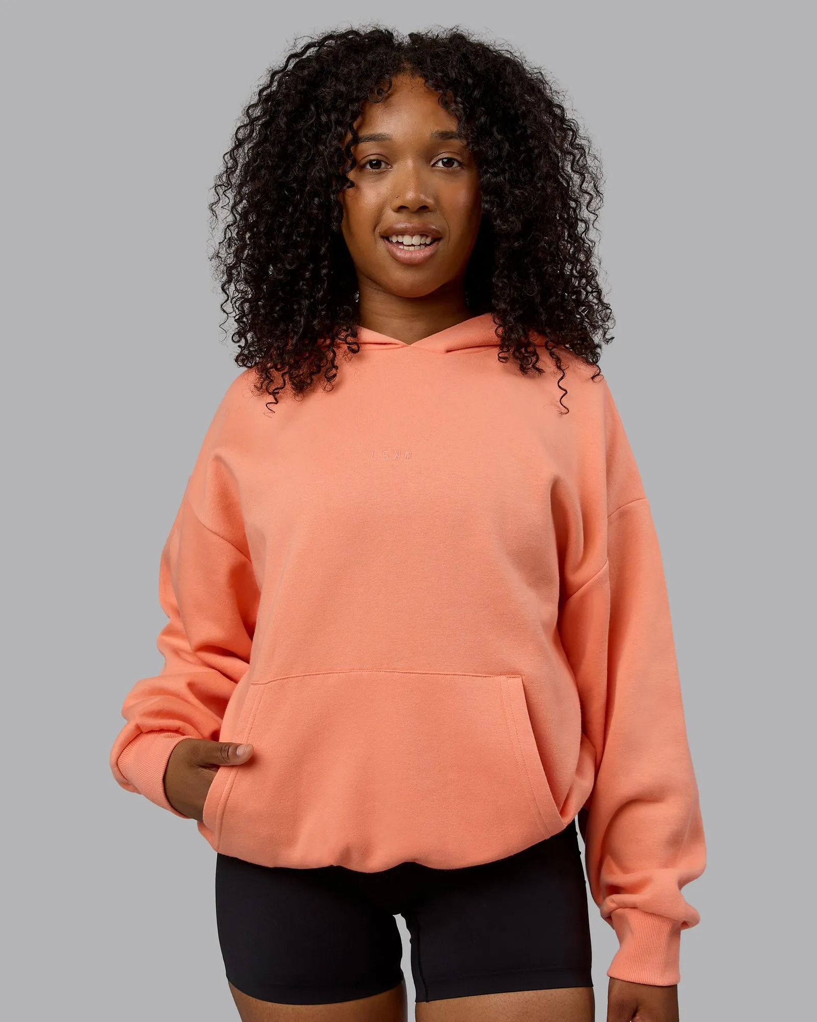 MVP Oversized Hoodie - Mellow Peach sold by LSKD product image thumbnail 2