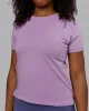 Deluxe PimaFLX Tee - Light Violet sold by LSKD
