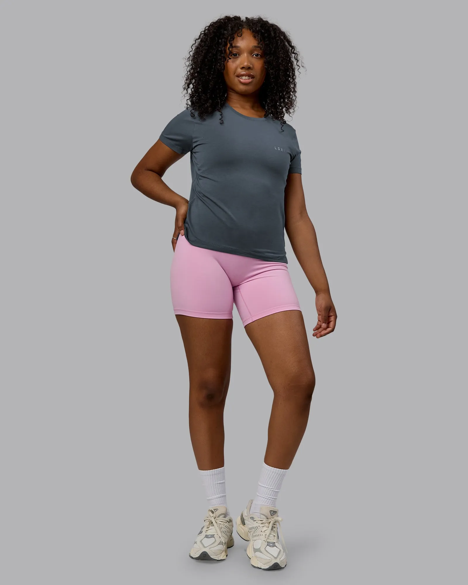 Deluxe PimaFLX Tee - Turbulence sold by LSKD product image thumbnail 5