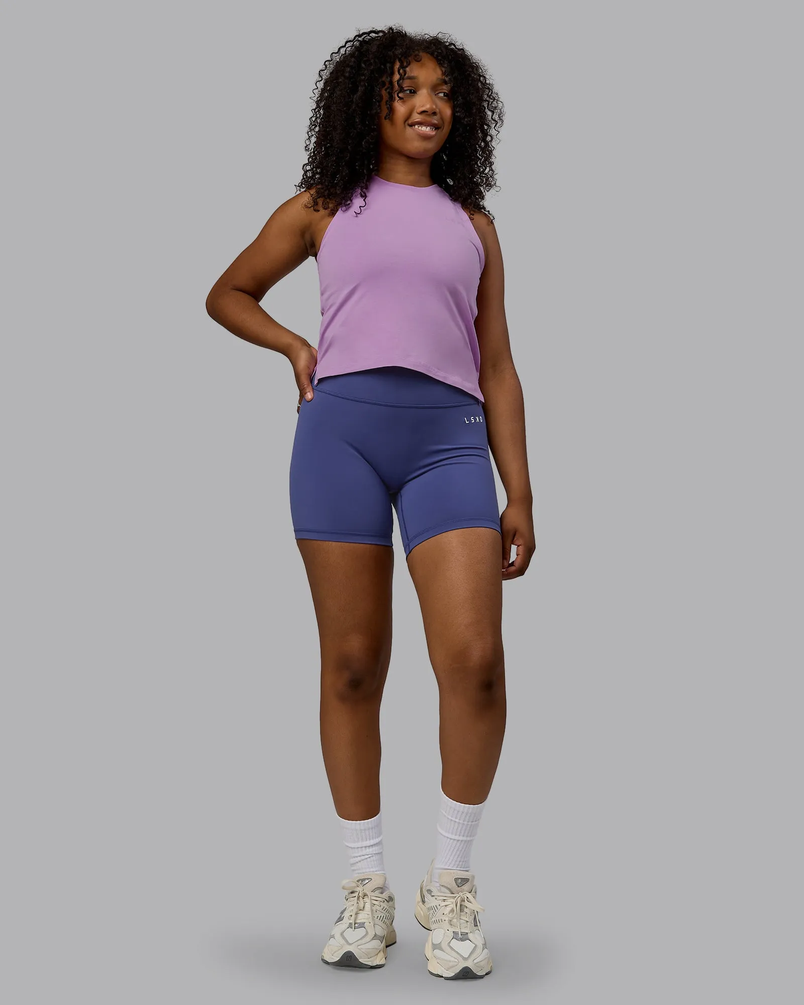 Deluxe PimaFLX Tank - Light Violet sold by LSKD product image thumbnail 5