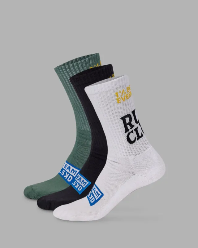 【TRAPSTAR LONDON】3PACK IRONGATE T SOCKS 靴下セット(4color) 送料無料☆TRAPSTAR LONDON 3 PACK IRONGATE T SOCKS 靴下セット