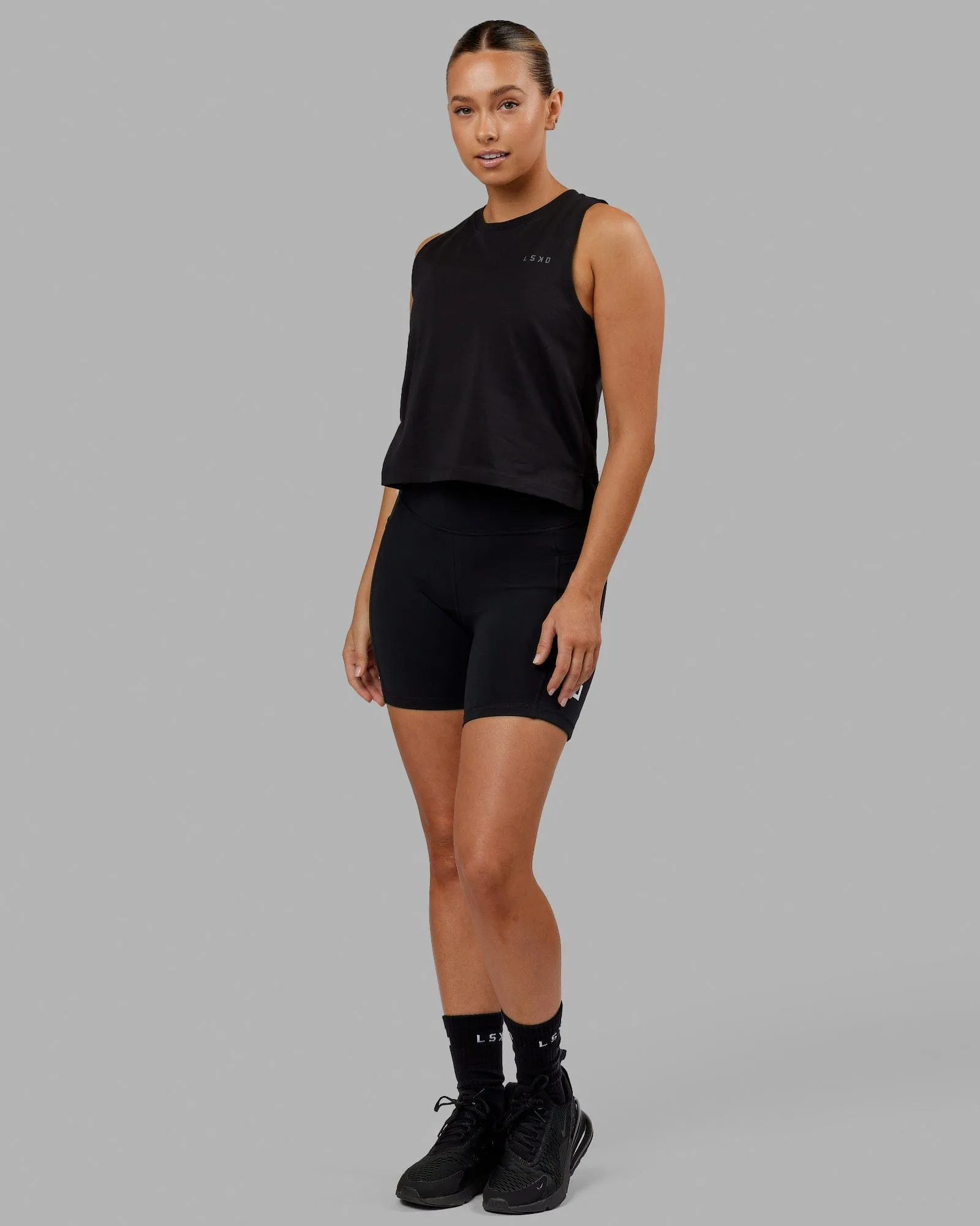 Deluxe PimaFLX Tank - Black sold by LSKD product image thumbnail 2