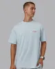Gone Running FLXCotton Oversize Tee - Skyride-Bubblegum sold by LSKD