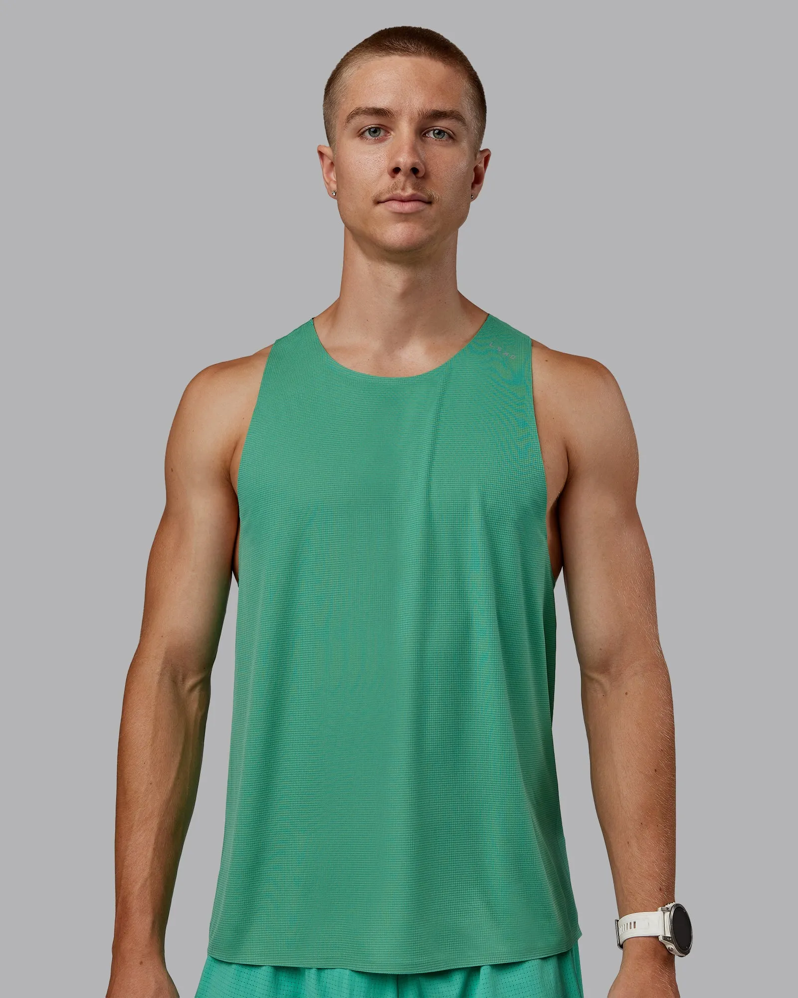 Race Day Performance Tank - Mystic Green sold by LSKD product image thumbnail 2