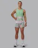Race Day Performance Tank - Dash Green-Pink sold by LSKD