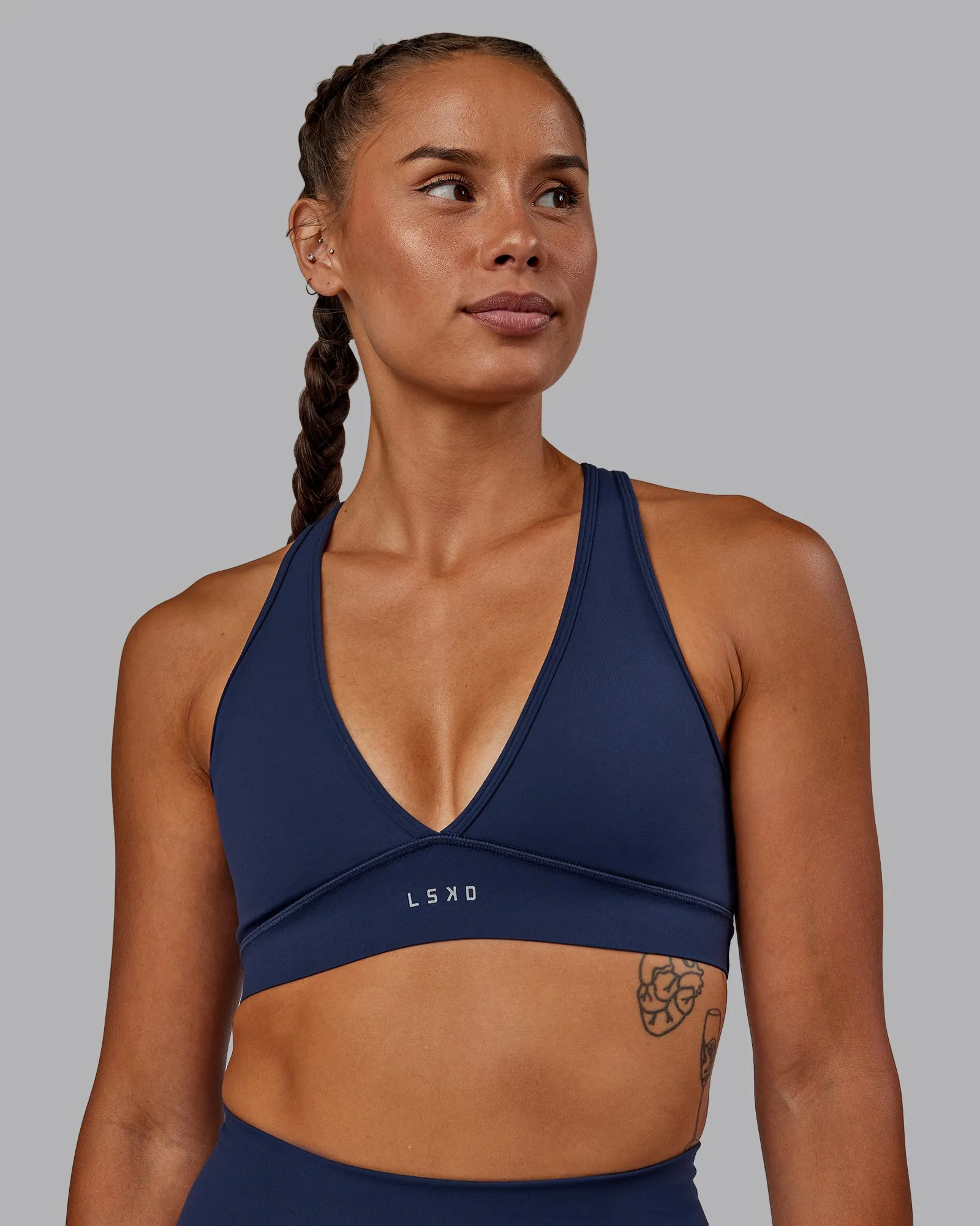 Stamina Sports Bra - Future Navy sold by LSKD