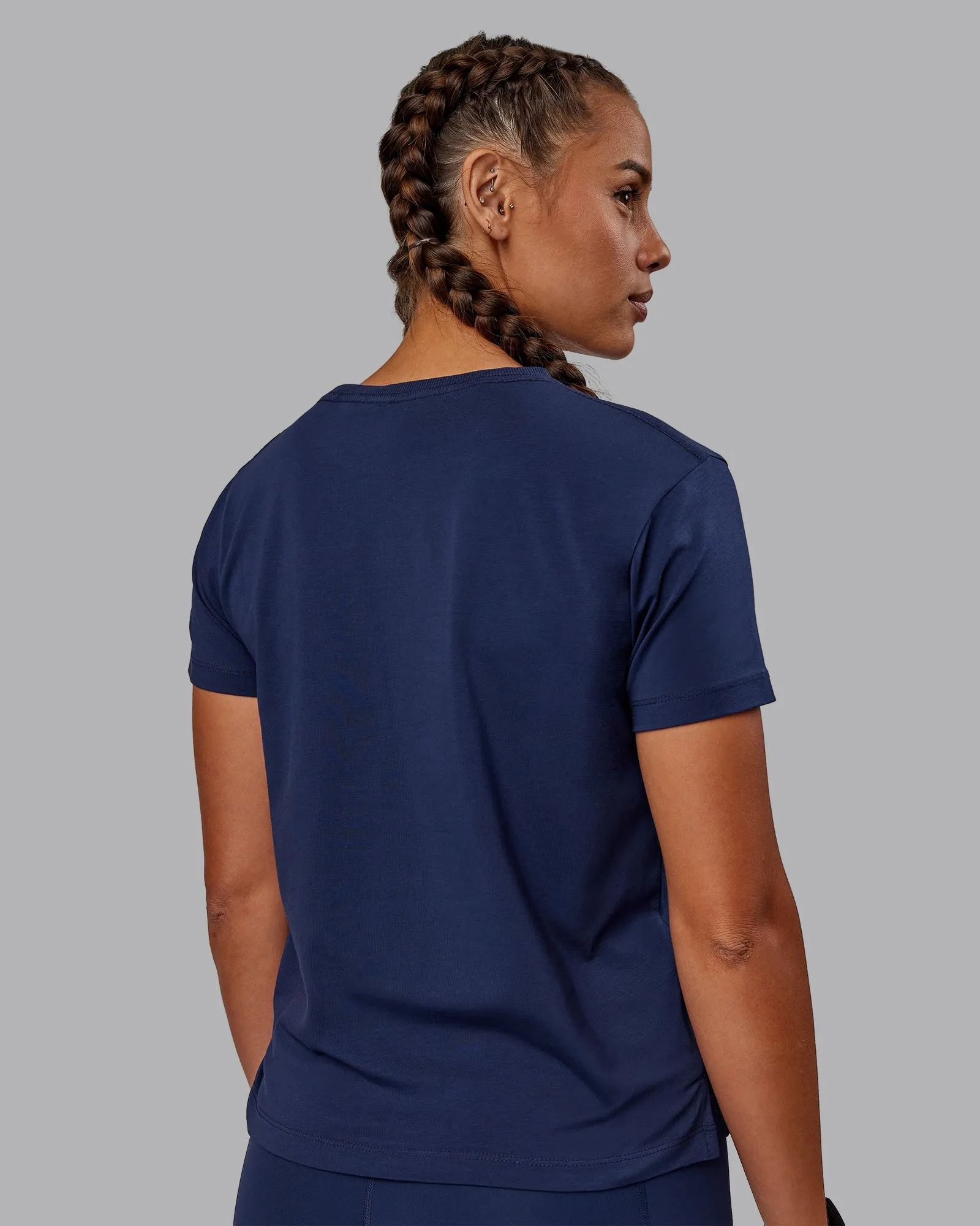 Deluxe PimaFLX Tee - Future Navy sold by LSKD product image thumbnail 5