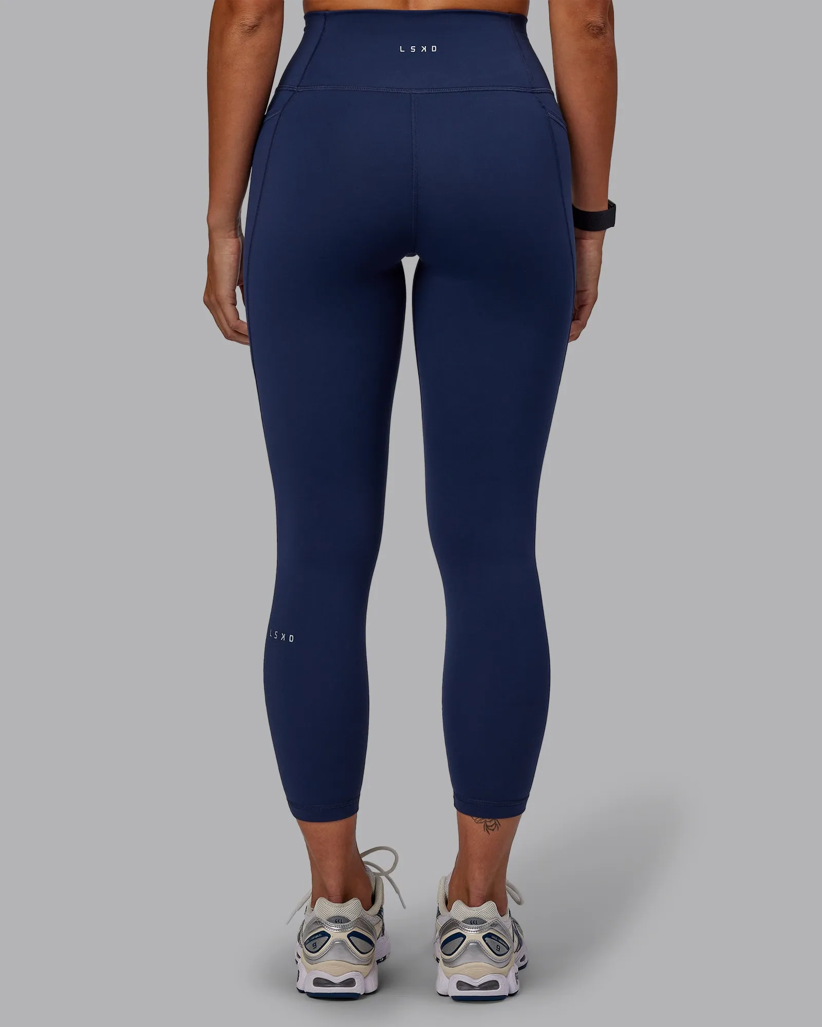 Fusion 7/8 Length Tight With Pockets - Future Navy sold by LSKD product image thumbnail 4