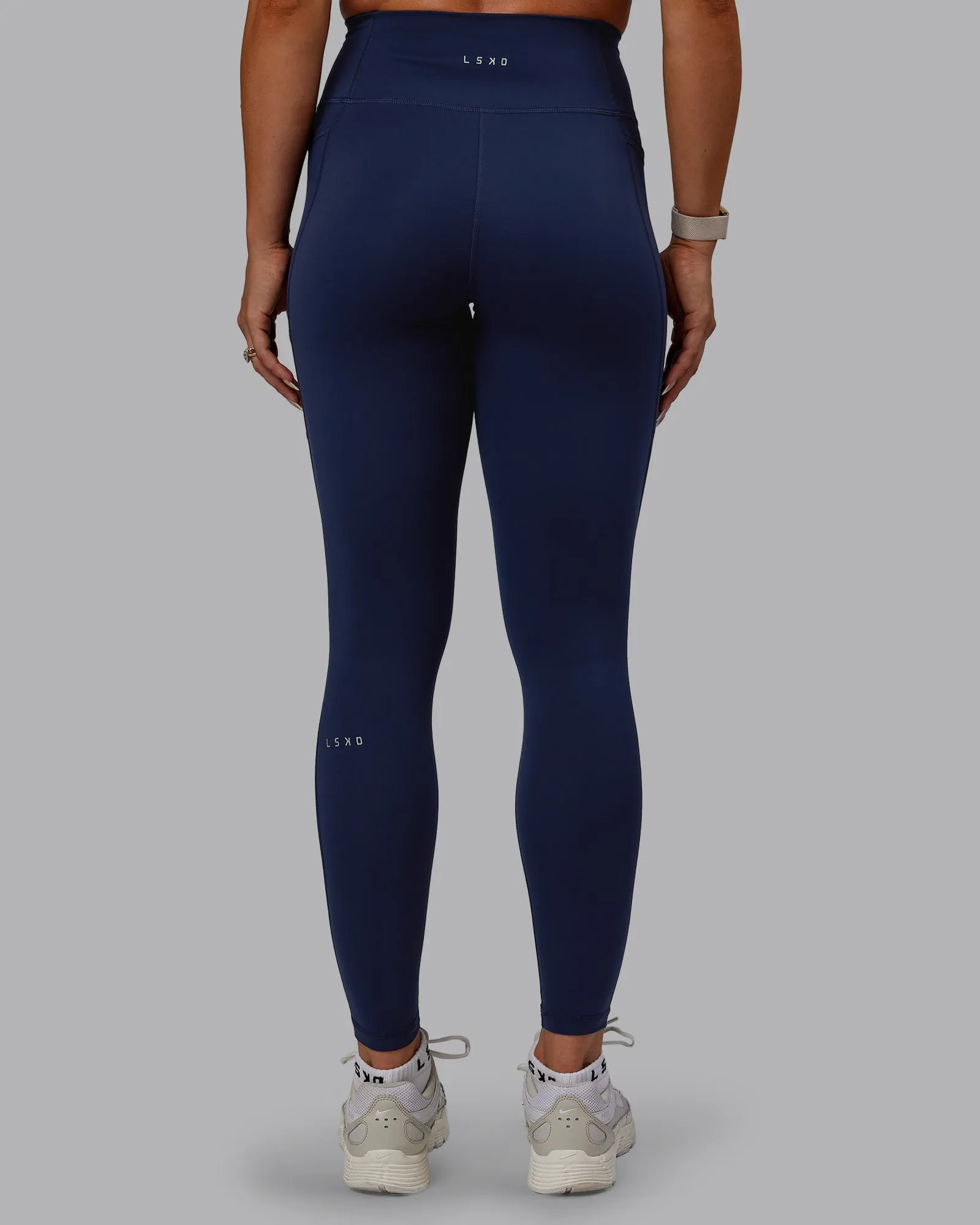Fusion Full Length Tight With Pockets - Future Navy sold by LSKD product image thumbnail 4