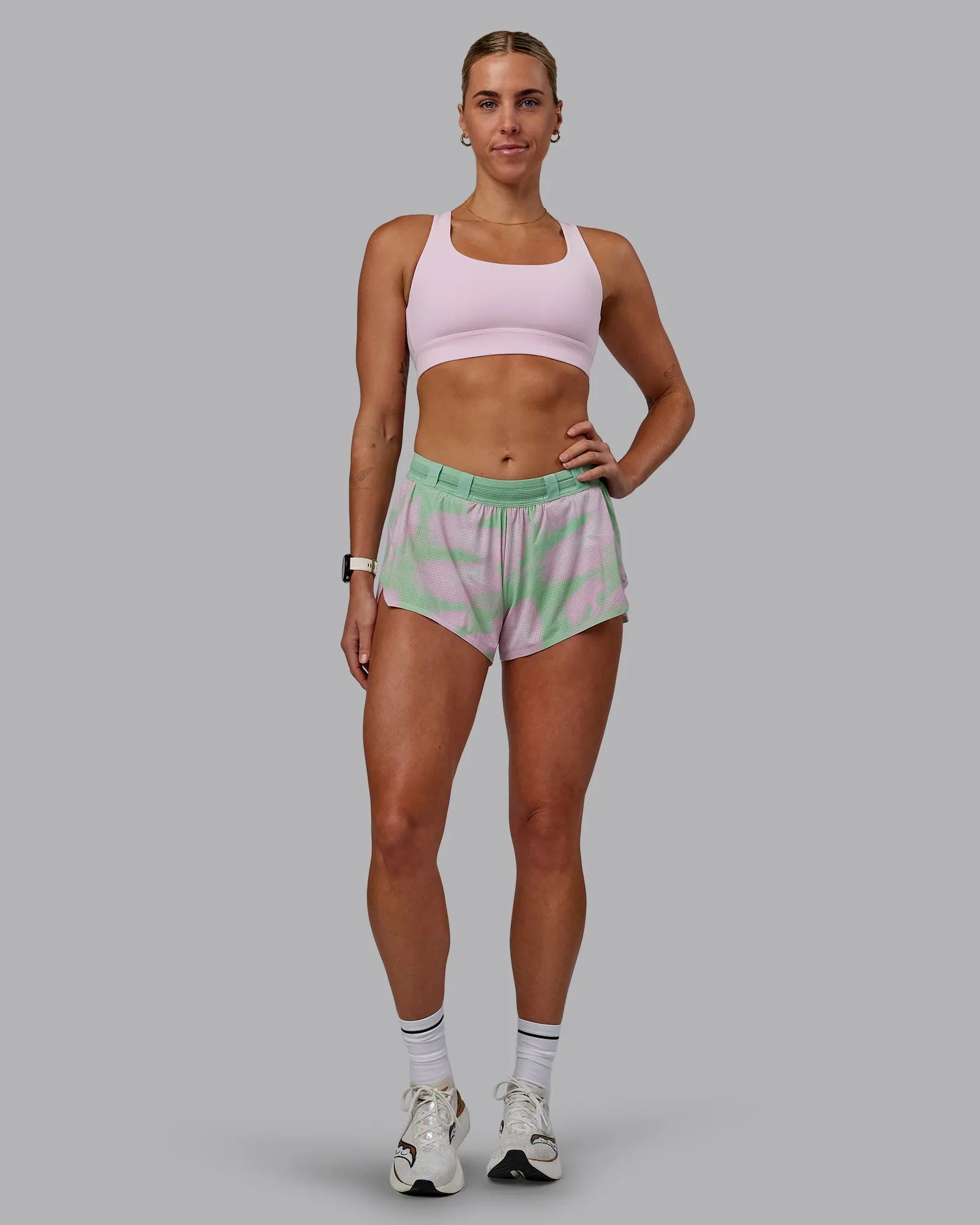 Race Day Sports Bra - Marshmallow sold by LSKD product image thumbnail 3