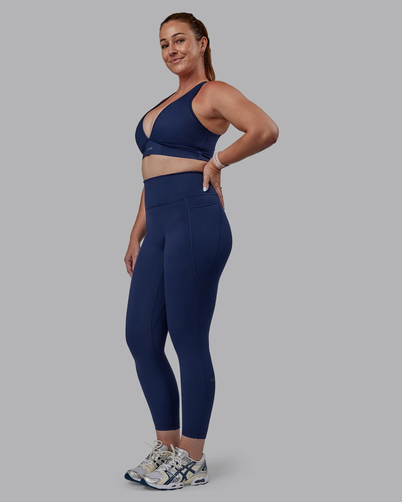 Stamina Sports Bra D/DD/E - Future Navy sold by LSKD product image thumbnail 5