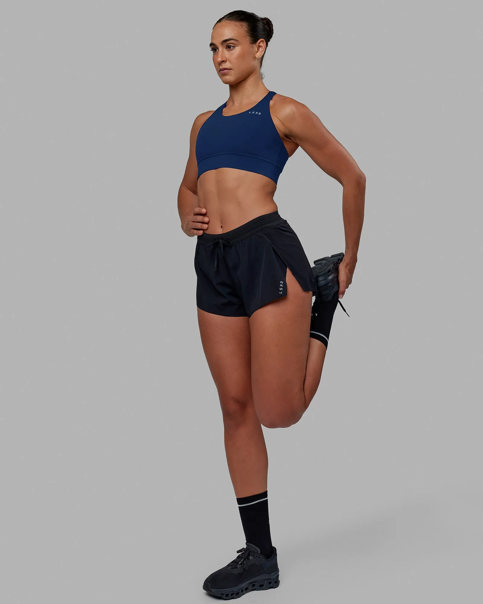 Accelerate Sports Bra - Future Navy sold by LSKD product image thumbnail 3