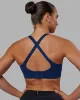 Accelerate Sports Bra - Future Navy sold by LSKD