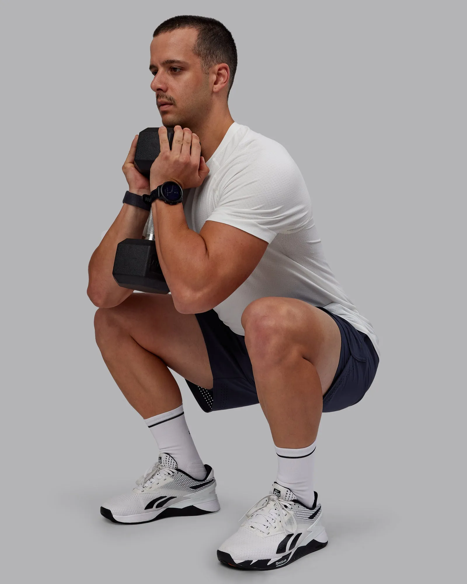 AeroFLX+ Seamless Tee - Off White/Off White Marl sold by LSKD product image thumbnail 3