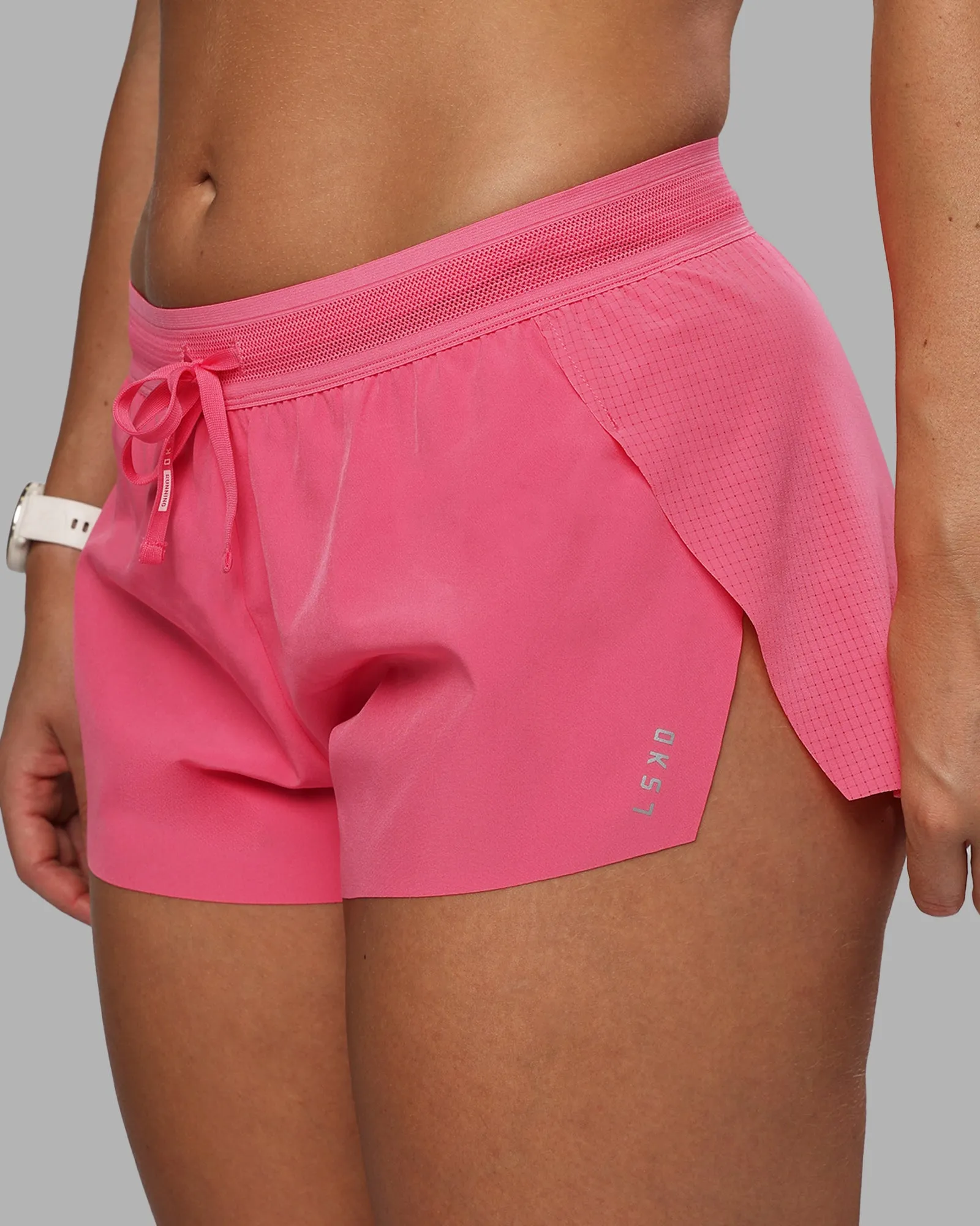 Accelerate 3" Running Short - Pink Lemonade sold by LSKD product image thumbnail 5