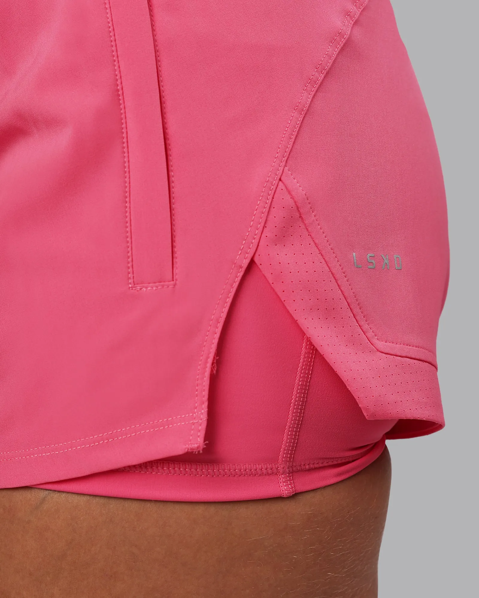 Challenger 3" Lined Performance Short - Pink Lemonade sold by LSKD product image thumbnail 3