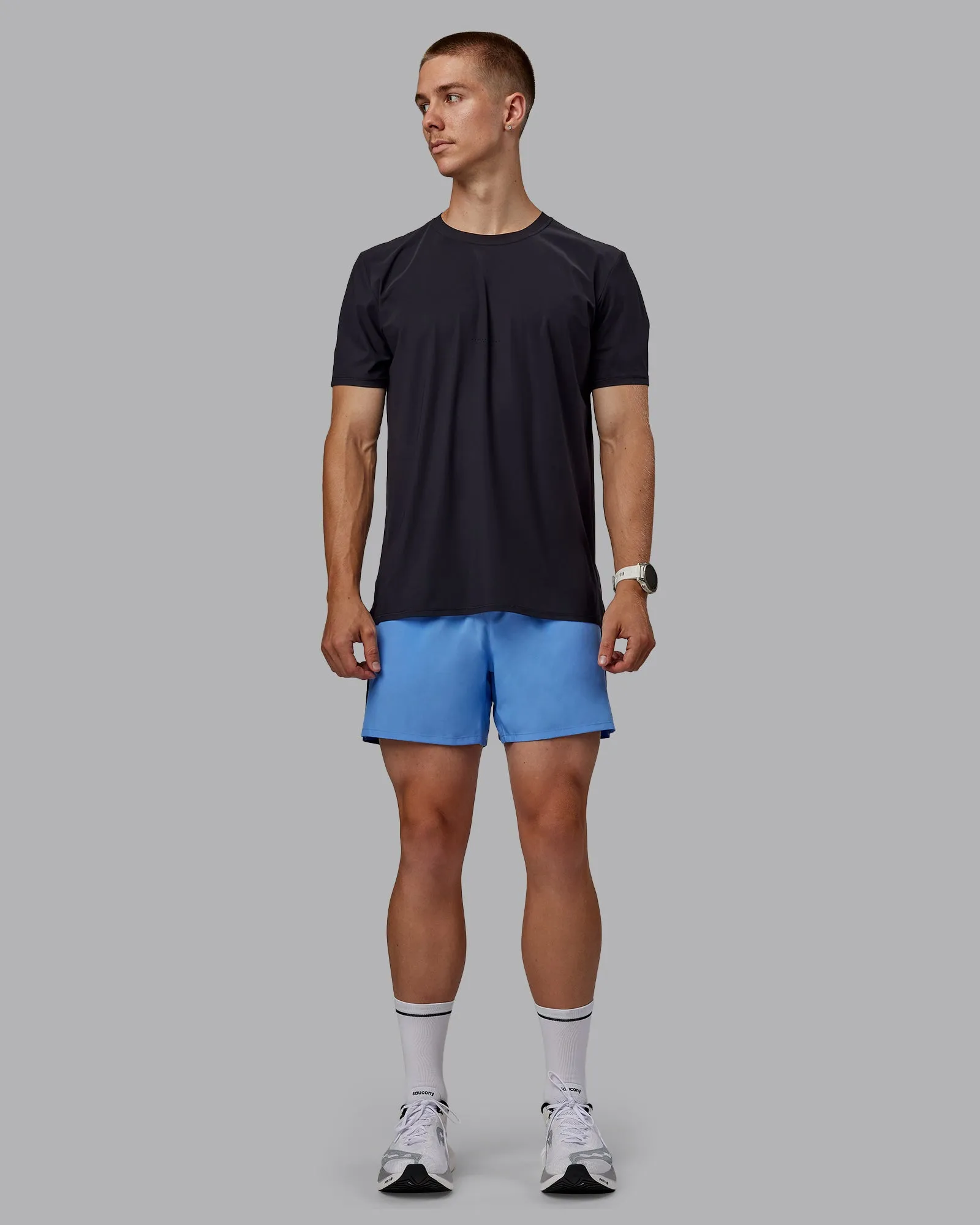 Pace 5" Lined Performance Short - Midnight Blue-Ultramarine sold by LSKD product image thumbnail 5