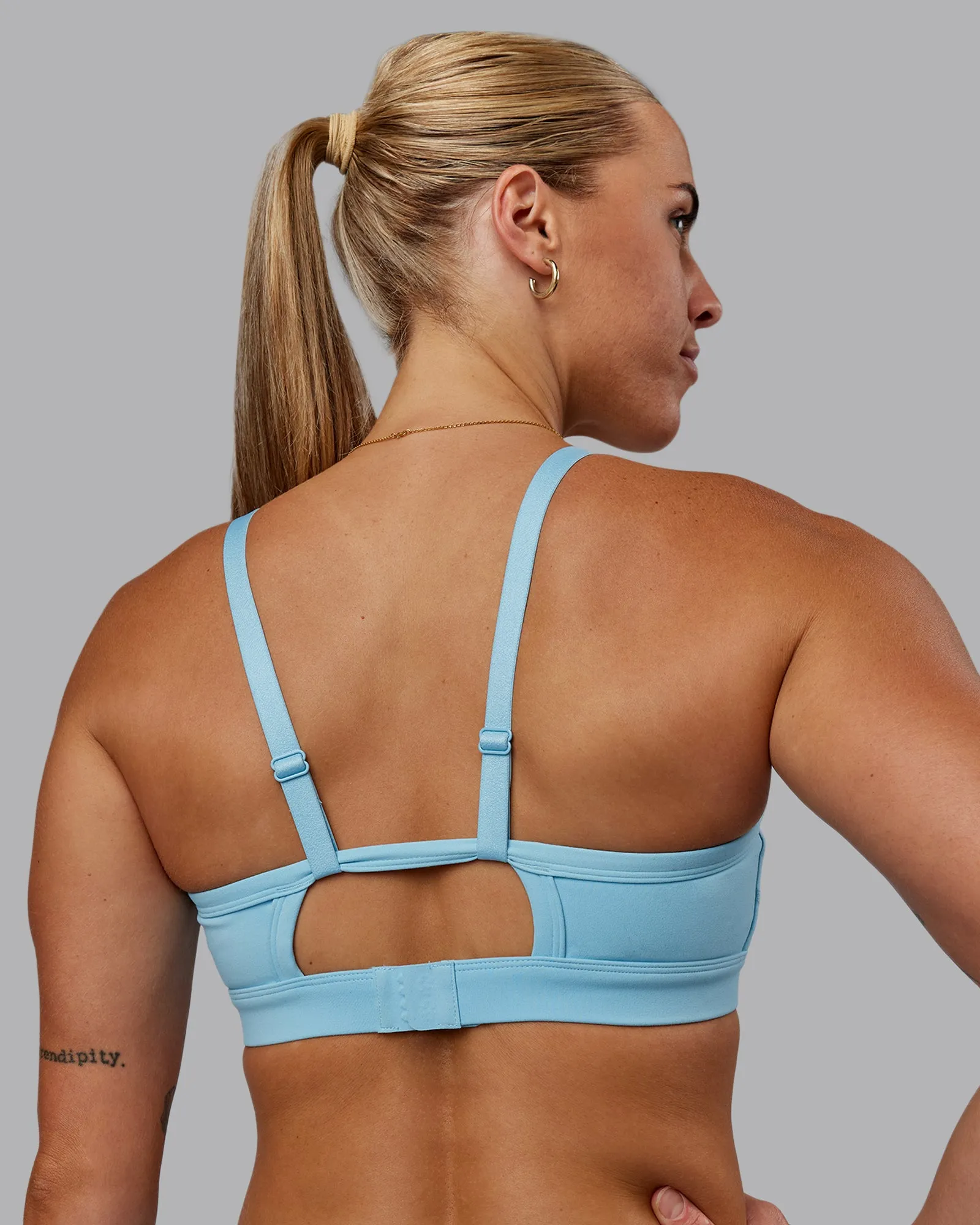 Rapid Sports Bra - Sky Blue sold by LSKD product image thumbnail 2
