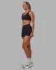 Agility 3" Inseam Lined Run Short - Black sold by LSKD