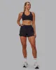 Agility 3" Inseam Lined Run Short - Black sold by LSKD