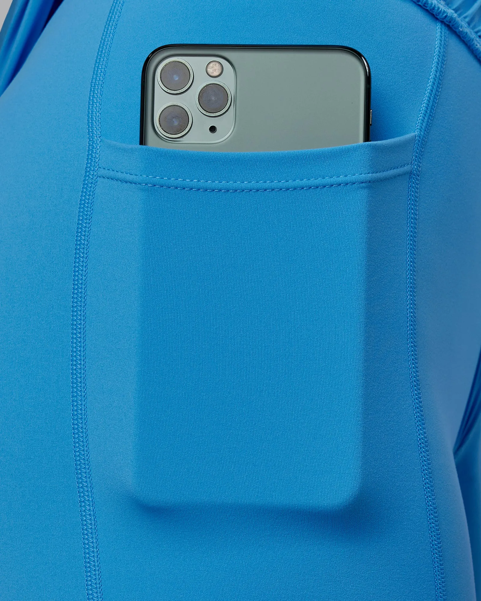 Agility 3" Inseam Lined Run Short - Azure Blue sold by LSKD product image thumbnail 3