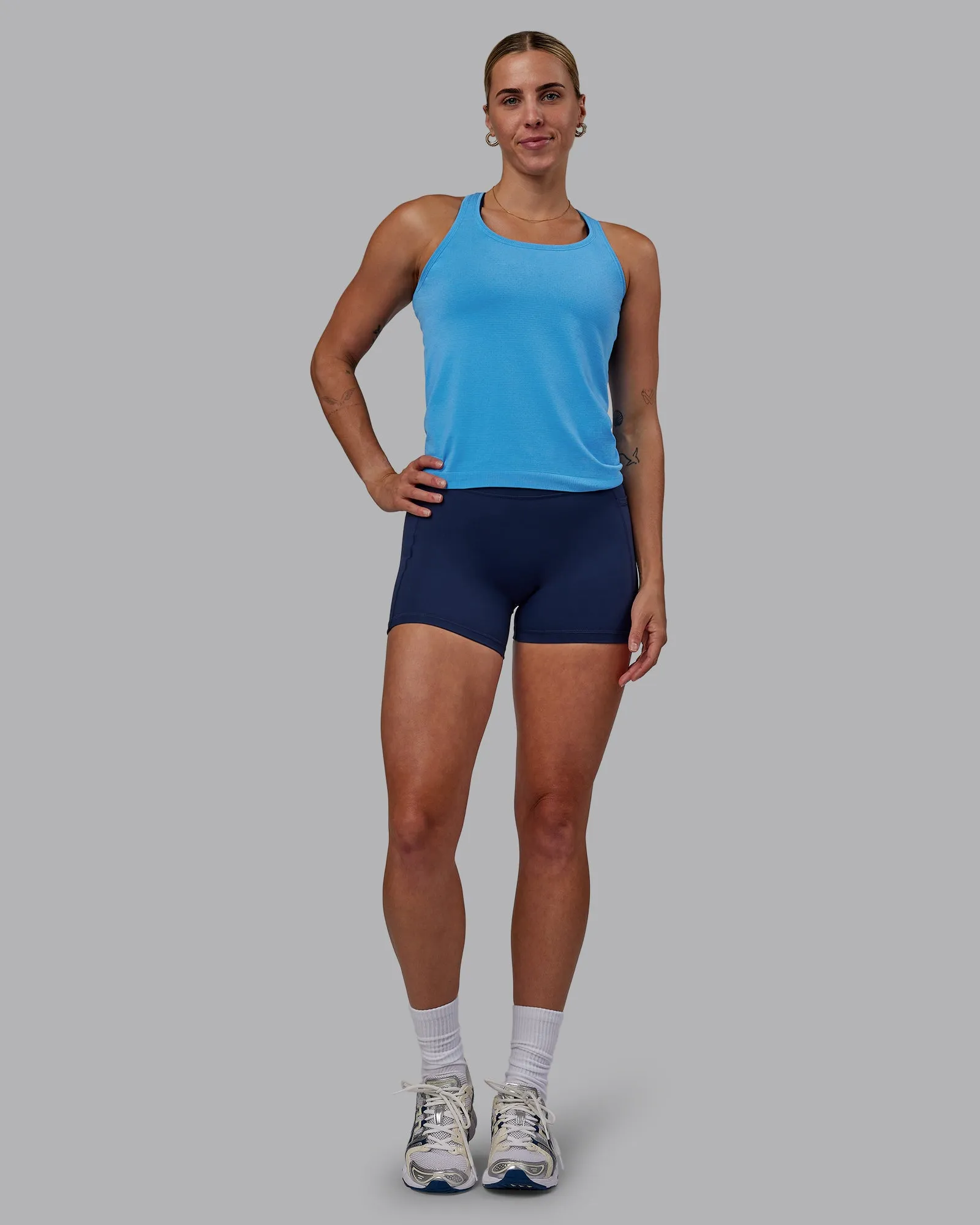 AeroFLX+ Seamless Tank - Azure Blue/Azure Blue sold by LSKD product image thumbnail 4