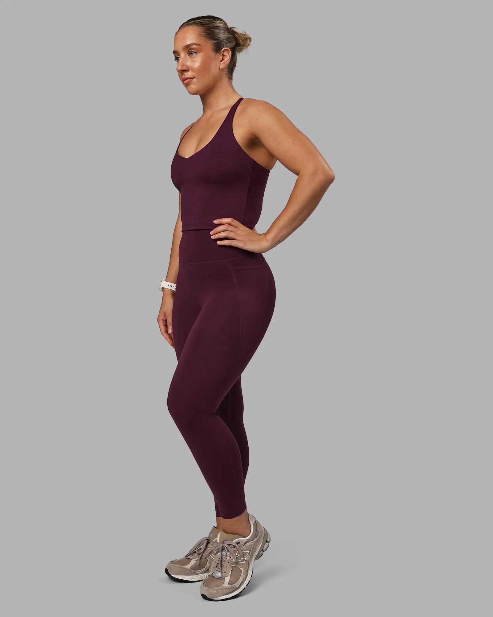 Movement Active Tank - Cherry Lacquer sold by LSKD product image thumbnail 5