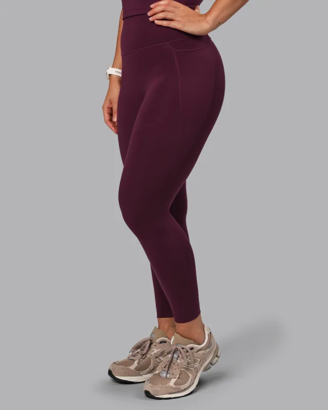 Elixir 7/8 Length Tight With Pockets - Cherry Lacquer sold by LSKD