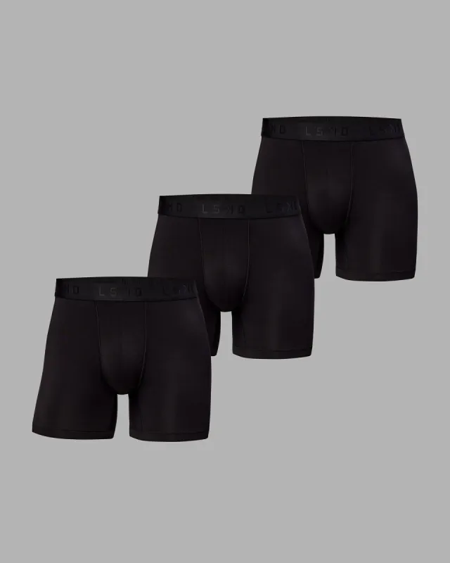 MVP Trunks 3-Pack - Black/Black/Black sold by LSKD