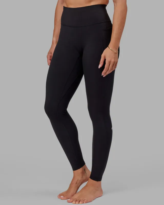 Fusion X-Long Tight with Pockets - Black sold by LSKD